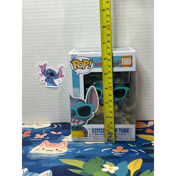 Lilo & Stitch Stitch with Duck Tube Funko Pop! Vinyl #1565 - Picture 2 of 13